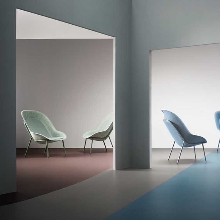 Pilt Marmoleum Walton 2.5 eggplant purple 3353