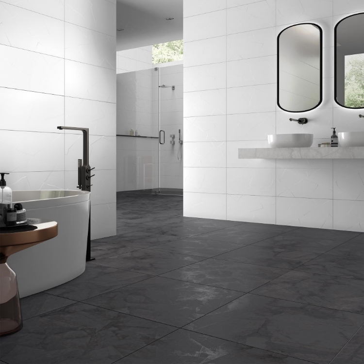 Pilt Põranda- ja seinaplaat  Ice midnight 60x60R