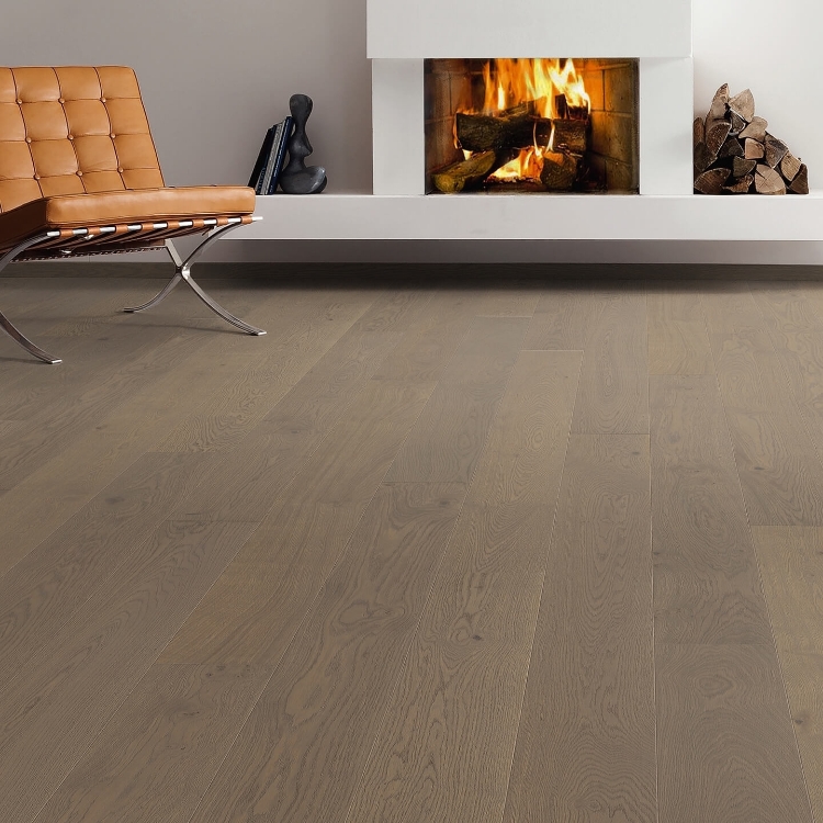 Pilt Parkett HARO 4000 Plank TAMM shell grey Markant 4V naturaLin+