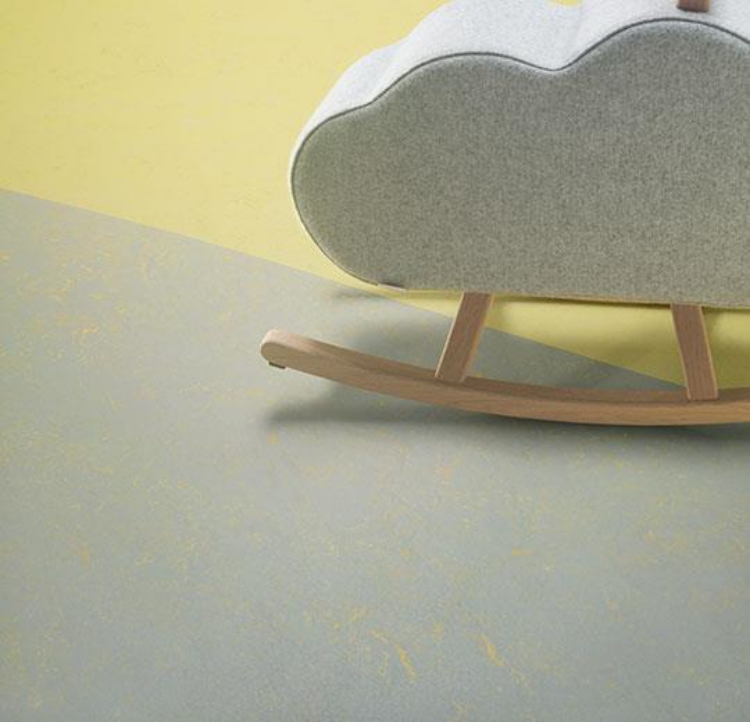 Pilt Marmoleum Concrete 2.5  yellow shimmer 3733