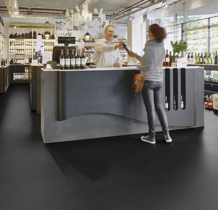 Pilt Marmoleum Walton 2.5 black 123