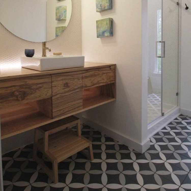 Pilt Põranda- ja seinaplaat Twenties petal  20x20