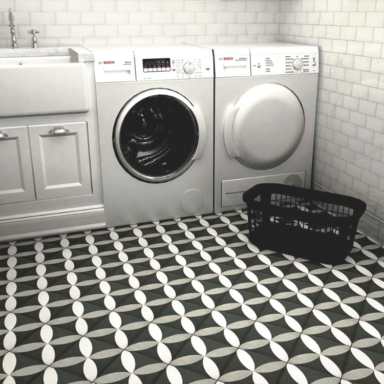 Pilt Põranda- ja seinaplaat Twenties petal  20x20