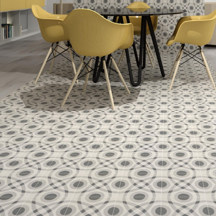 Pilt Põranda- ja seinaplaat Twenties circle  20x20