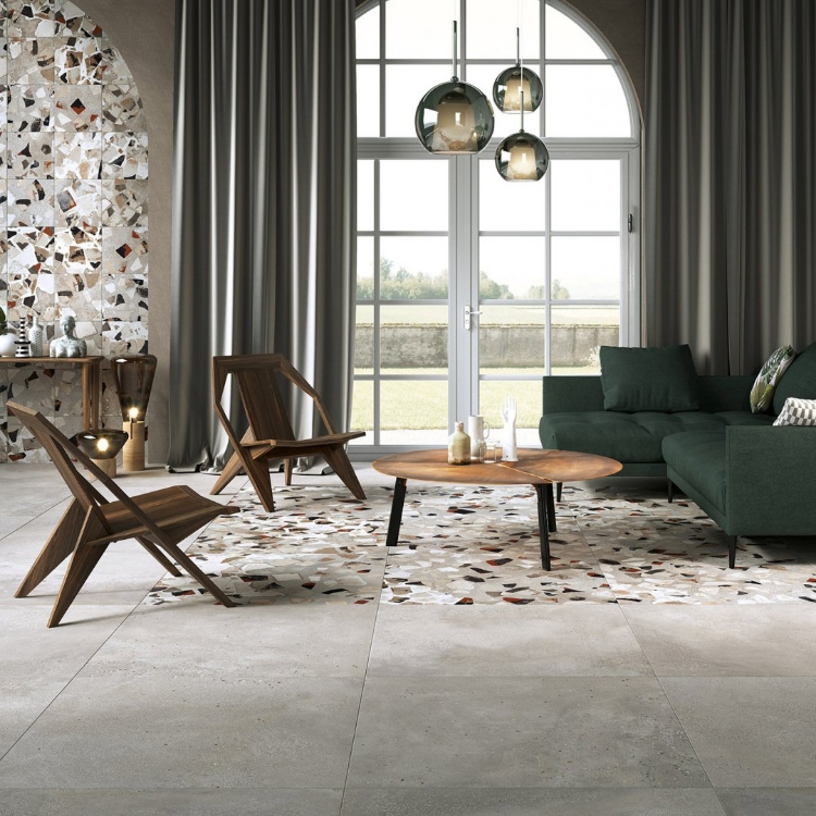 Pilt Põranda- ja seinaplaat I Cocci cenere spaccato 90x90R