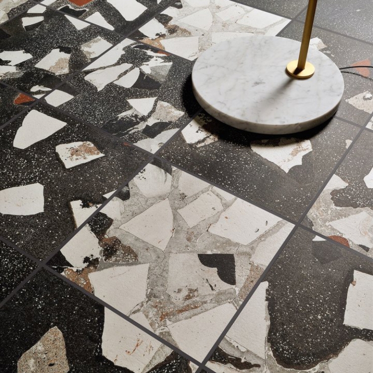 Pilt Põranda- ja seinaplaat I Cocci grafite spaccato 30x30R