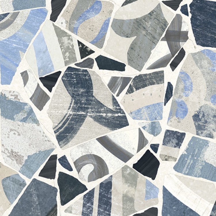 Pilt Põranda- ja seinaplaat Cementine Cocci blu 20x20R