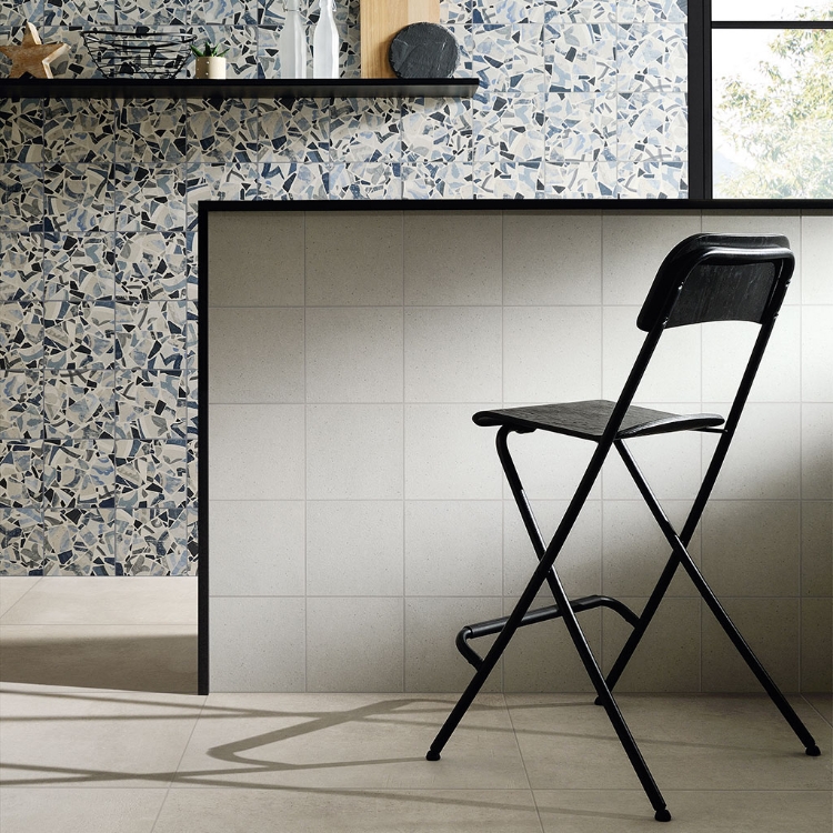 Pilt Põranda- ja seinaplaat Cementine Cocci blu 20x20R