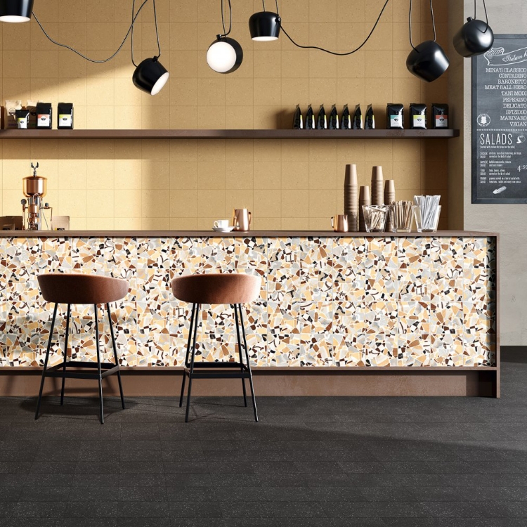 Pilt Põranda- ja seinaplaat Cementine Cocci ocra 20x20R