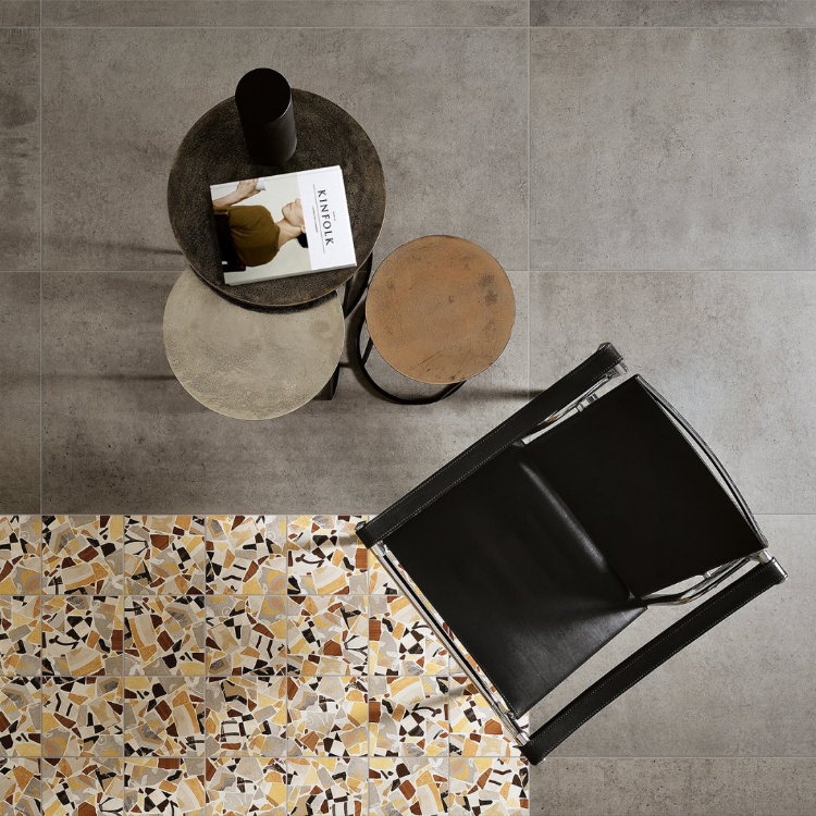 Pilt Põranda- ja seinaplaat Cementine Cocci ocra 20x20R