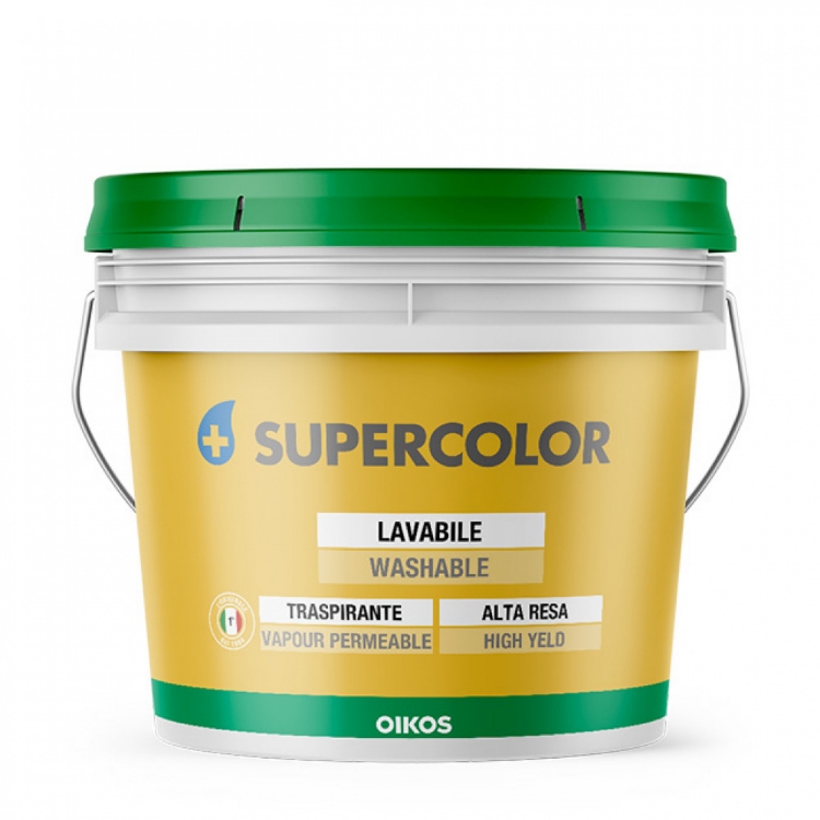 Pilt Kruntvärv Supercolor Opaco Bianco, 1 l