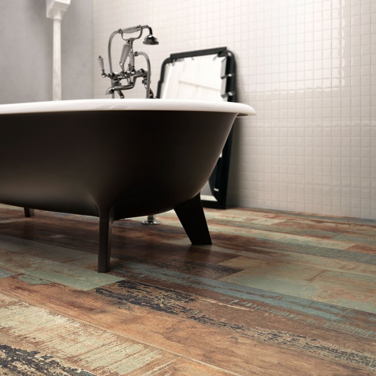 Pilt Põranda- ja seinaplaat Colorart navy 15x120R