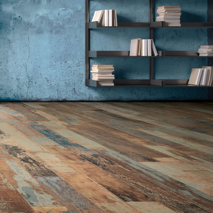 Pilt Põranda- ja seinaplaat Colorart navy 15x120R