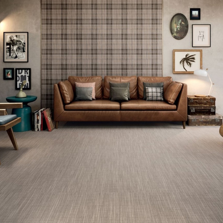 Pilt Põranda- ja seinaplaat TailorArt Tartan dark 60x60R