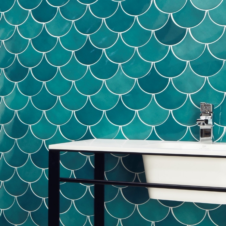 Pilt Seinaplaat Squama olive 12.7x6.2