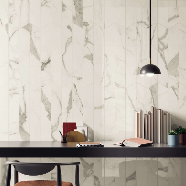 Elite statuario chevron