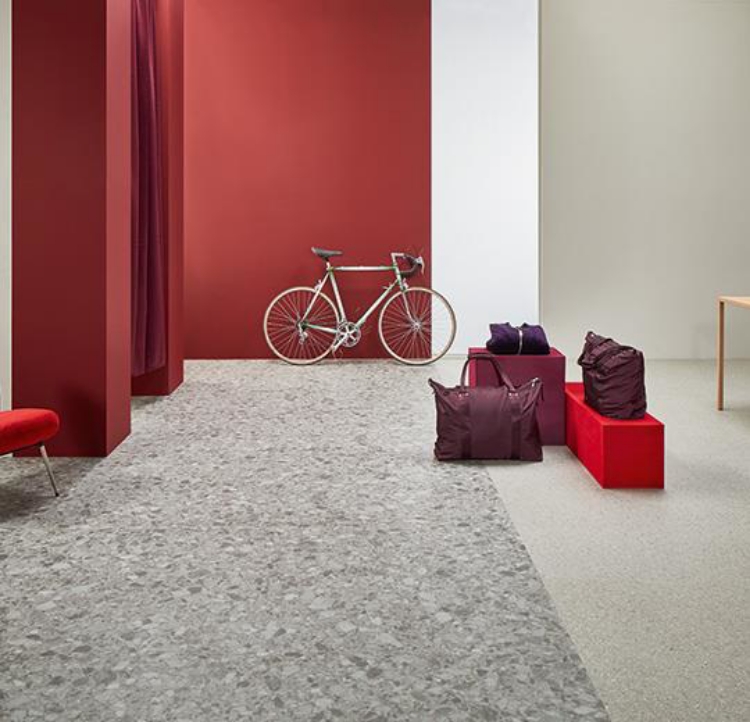 Allura Material grey marbled stone