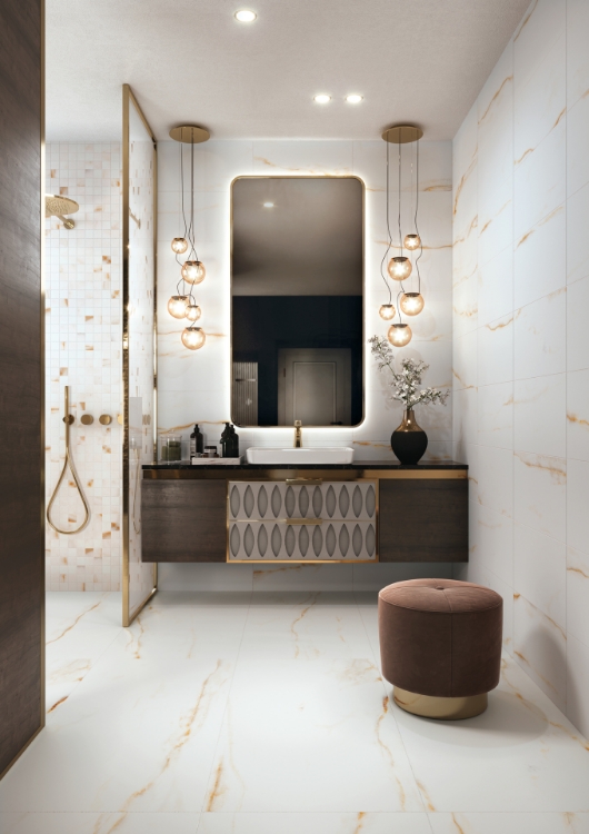 Põranda- ja seinaplaat Golden Pure vena oro 