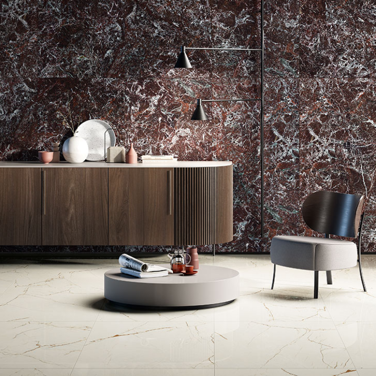 Põranda- ja seinaplaat Marmorea Intensa rosso levanto