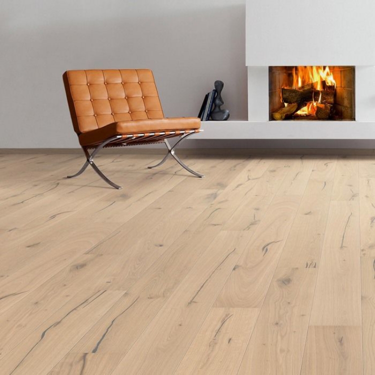 Parkett HARO 3500 Plank TAMM puro white Alabama 