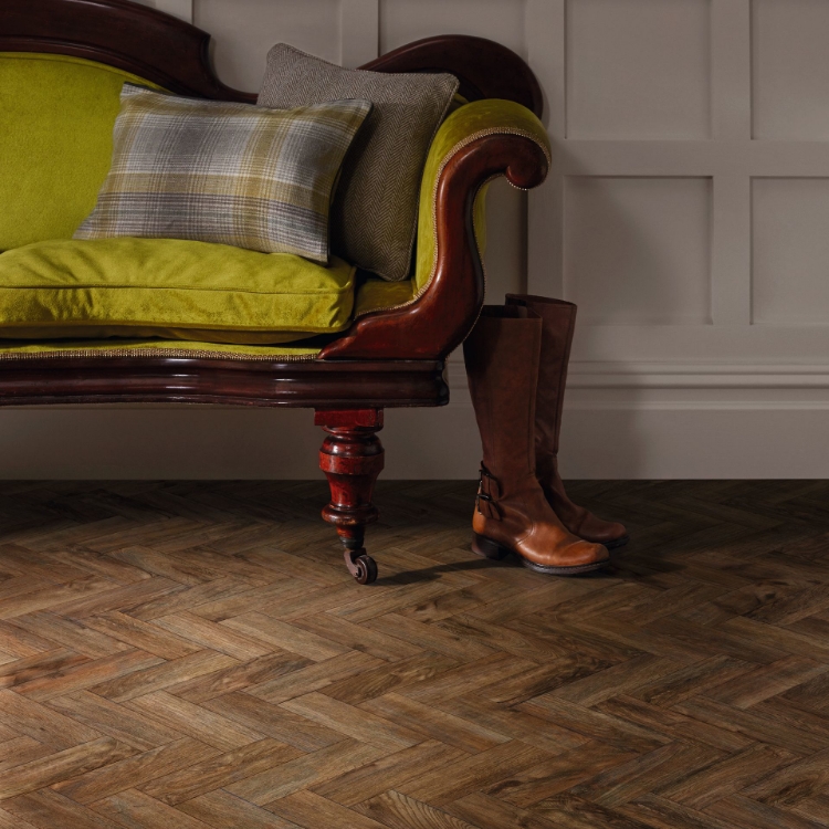 LVT-plaat Camaro Wood georgian parquet 2252