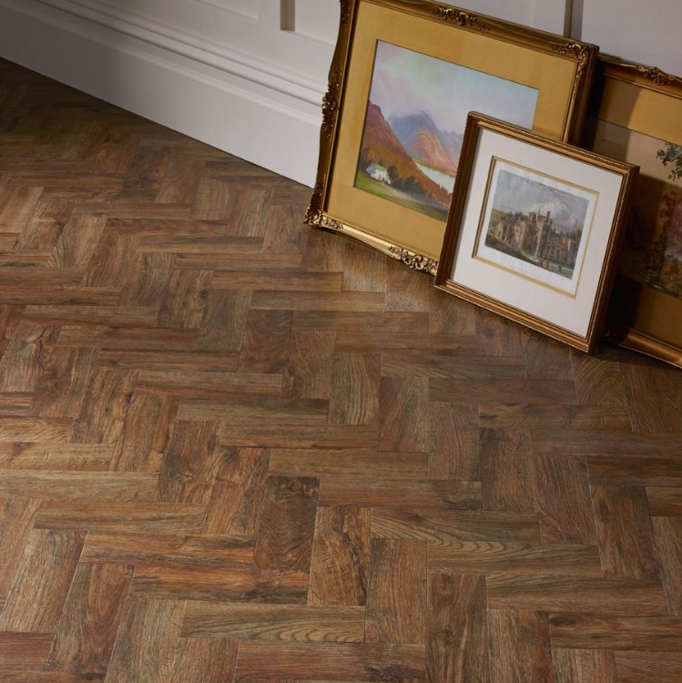 LVT-plaat Camaro Wood georgian parquet 2252
