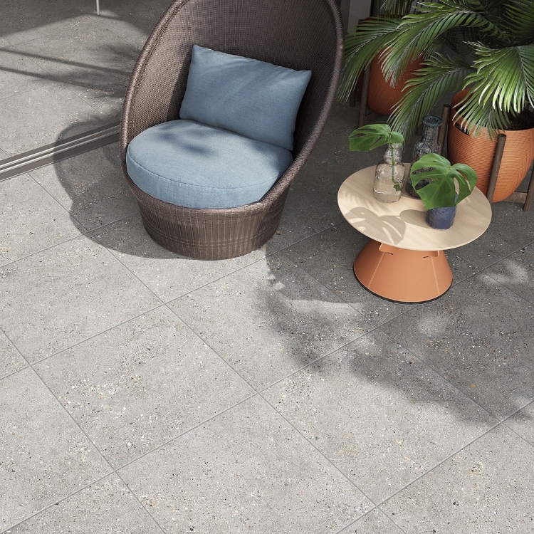 Terrassiplaat Frammenti grigio 60x60R