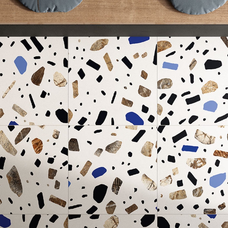 Ghiaia Maxi bianco 60x60