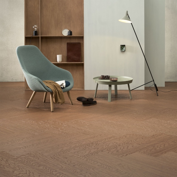 Marmoleum Modular fresh walnut te5229