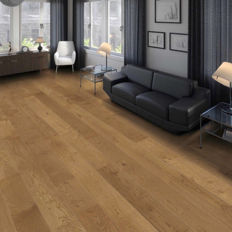 Pilt Parkett HARO 4000 Plank TAMM smoked Markant permaDur 2V