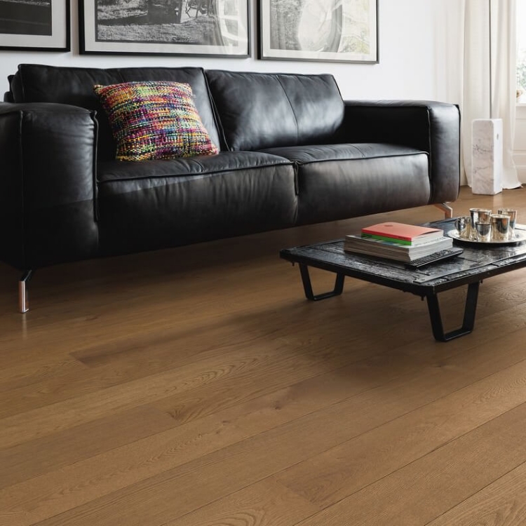 Pilt Parkett HARO 4000 Plank TAMM smoked Markant permaDur 2V