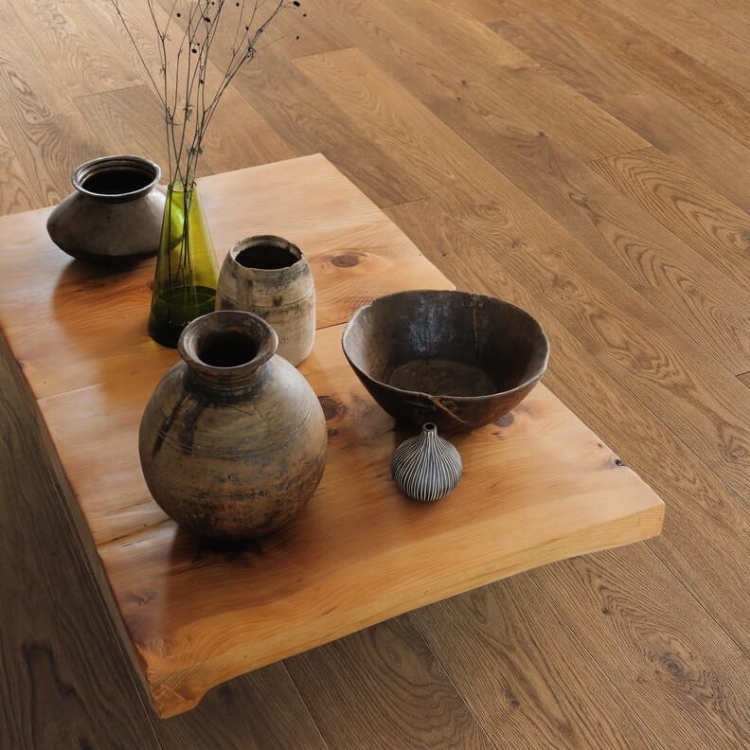 Pilt Parkett HARO 4000 Plank TAMM smoked Markant naturaLin+ 4V