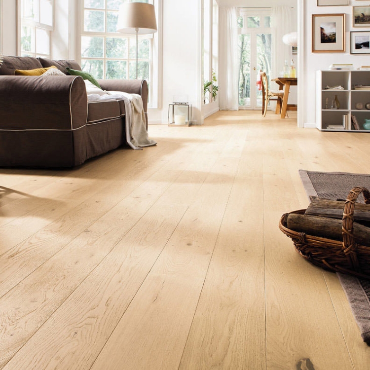 Pilt Parkett HARO 4000 Plank TAMM Sauvage light white 2V permaDur