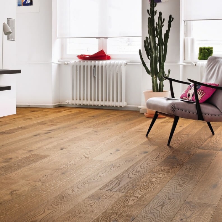 Pilt Parkett HARO 4000 Plank TAMM smoked Sauvage 4V naturaLin+