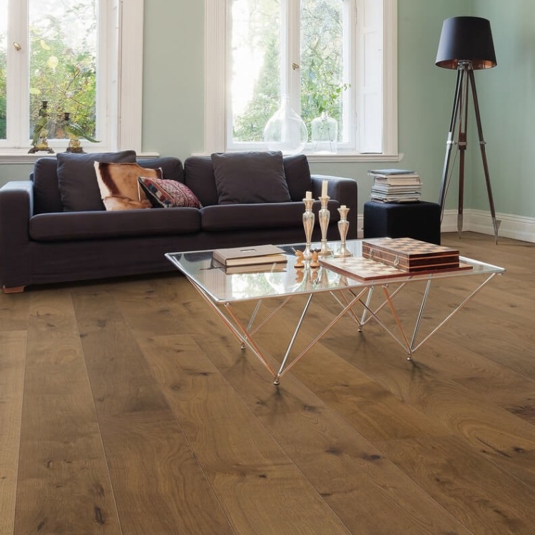 Pilt Parkett HARO 4000 Plank TAMM smoked Sauvage 4V naturaLin+