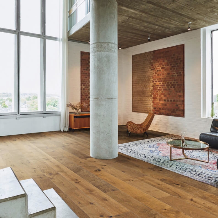 Pilt Parkett HARO 4000 Plank TAMM smoked Sauvage 4V naturaLin+