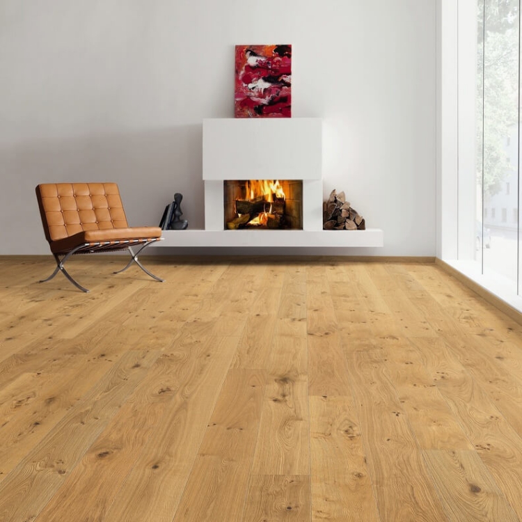 Pilt Parkett HARO 4000 Plank TAMM Sauvage retro brushed 4V naturaLin+