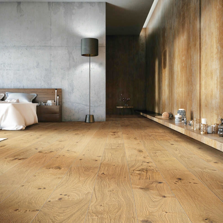 Pilt Parkett HARO 4000 Plank TAMM Sauvage retro brushed 4V naturaLin+