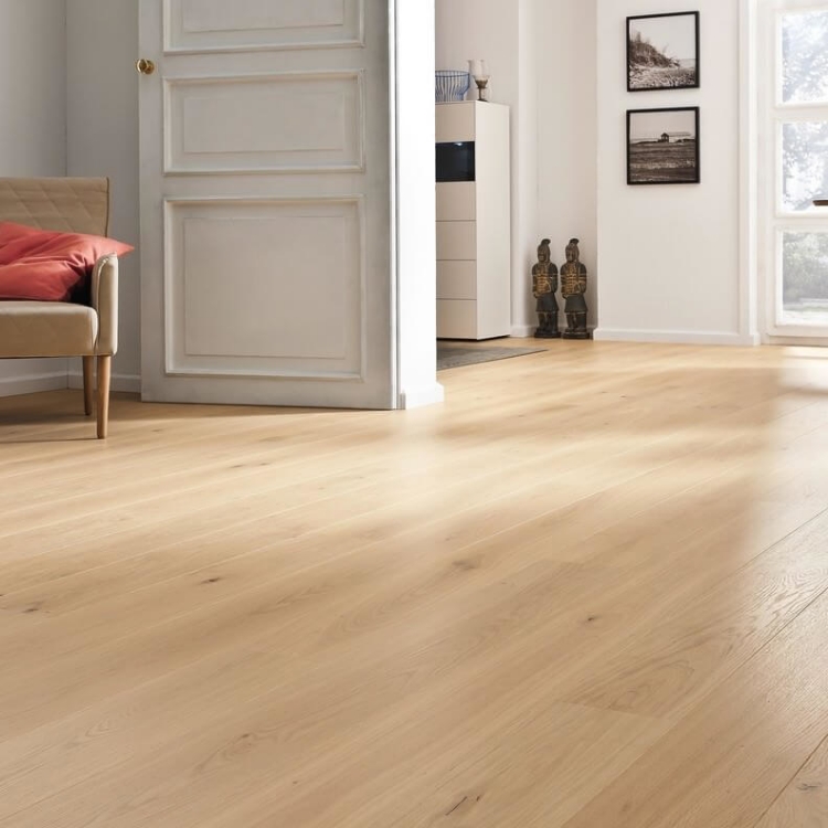 Pilt Parkett HARO 4000 Plank TAMM light white Markant 2V permaDur