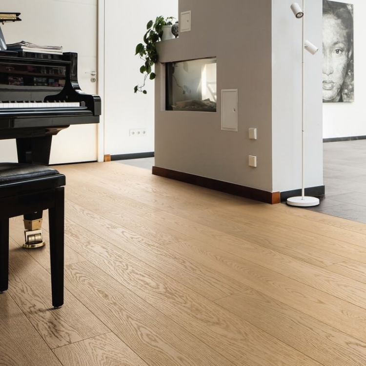 Pilt Parkett HARO 4000 Plank TAMM puro white Exklusiv 4V naturaLin+