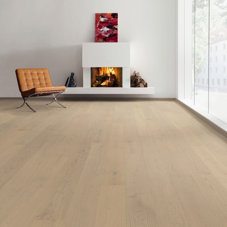 Pilt Parkett HARO 4000 Plank TAMM sand grey Markant 2V permaDur