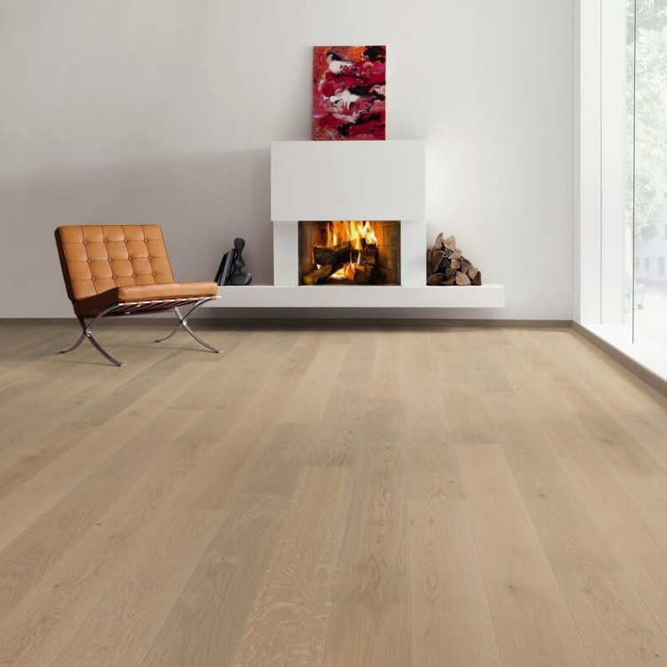 Pilt Parkett HARO 4000 Plank TAMM sand grey Markant naturaLin+