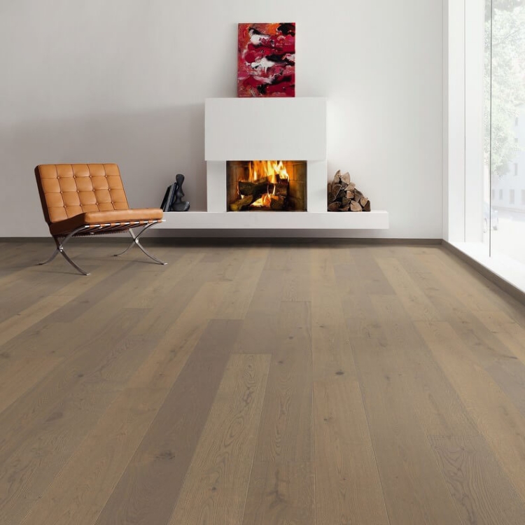 Pilt Parkett HARO 4000 Plank TAMM shell grey Sauvage 4V naturaLin+