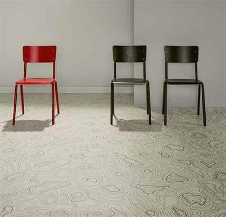 Akustiline PVC Sarlon Graphic topography 433910